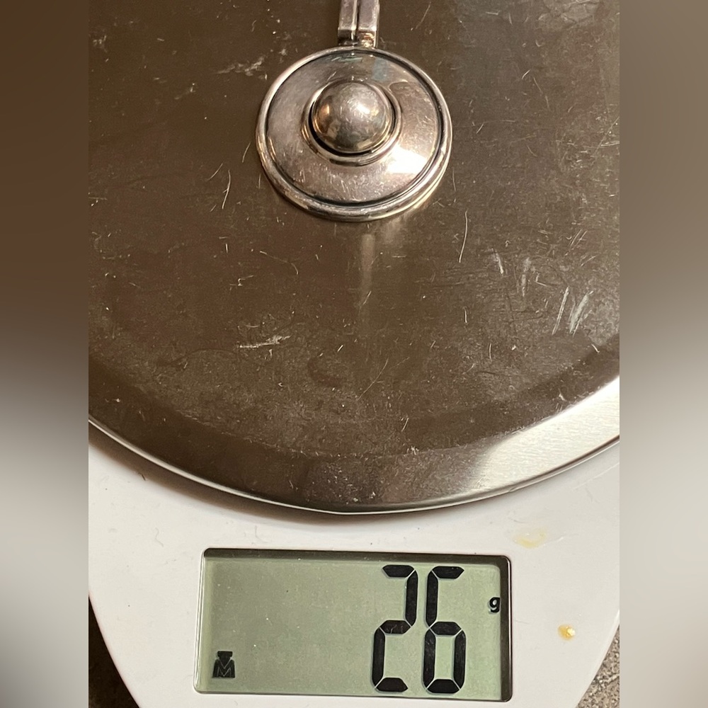 Solid Silver .925 Hat Pendant - image 3